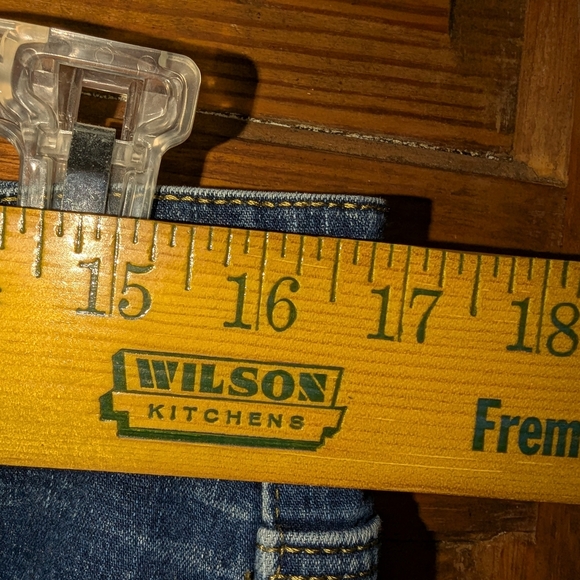 Wthinlee Blue Slim Straight Jeans SZ 34 - Picture 3 of 8